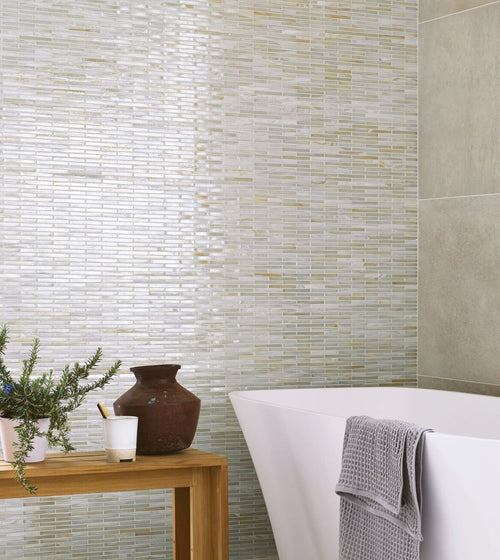 Arabian Sea Pasni Glass Mosaic Outdoor Wall Tiles