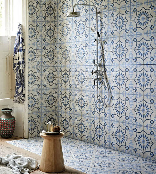 Bert & May Bolonia Navy Porcelain Tile Bert & May Wall Tiles
