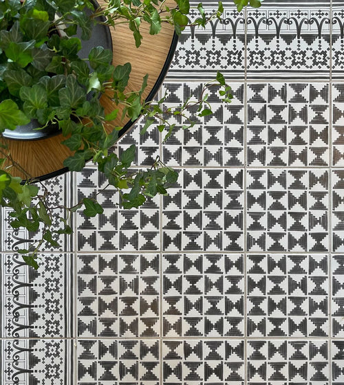 Casino Dealer Patterned Border Wall & Floor Tiles/Shop by Type/Porcelain & Ceramic