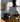 Default Title Bathroom Floor Tiles copenhagen kit kat blue mosaic