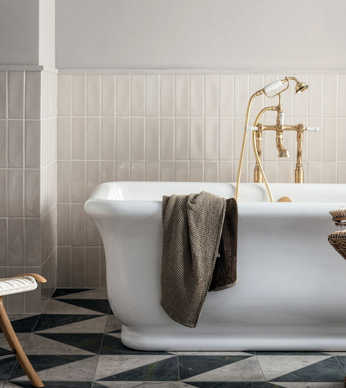 Alhambra White 7.5 x 22.5 Rectangular Glazed Tile Wall Tiles/Decorative Wall Tiles Alhambra White 7.5 x 22.5 Rectangular Glazed Tile Wall Tiles/Decorative Wall Tiles