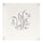 English Delft Snowdrop Charcoal Matt Tile