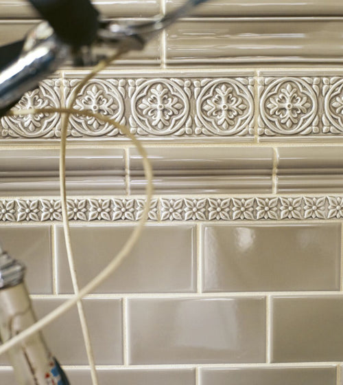 Giralda Niebla Grey Glazed Border Bathroom Wall & Floor Tiles Giralda Niebla Grey Glazed Border Bathroom Wall & Floor Tiles