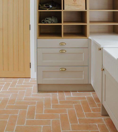 Handmade Classic Terracotta Rectangle Tile 10x30 Terracotta Floor Tiles