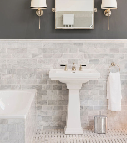 East Hampton Marble Tile 7.5x15 Marble Floor Tiles