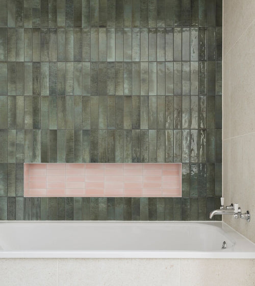 Ixworth Forest Brick Tile Herringbone Floor Tiles