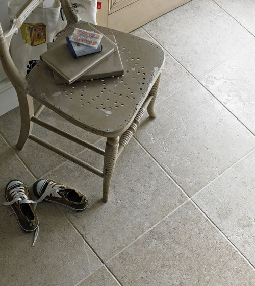 Temple Marsa Brushed Square Limestone Tile Limestone Floor Tiles