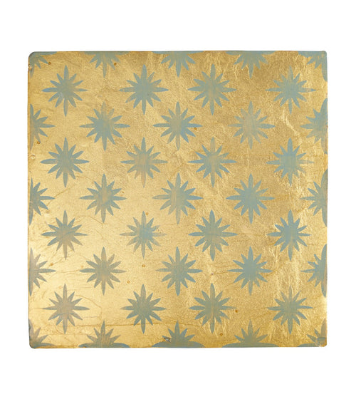 Neisha Crosland Atlas Star Anise Sahara Blue Kitchen Tiles