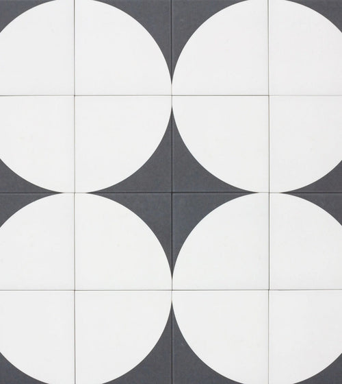 Bert & May Arco Old Iron Porcelain Tile Black & White Floor Tiles Bert & May Arco Old Iron Porcelain Tile Black & White Floor Tiles