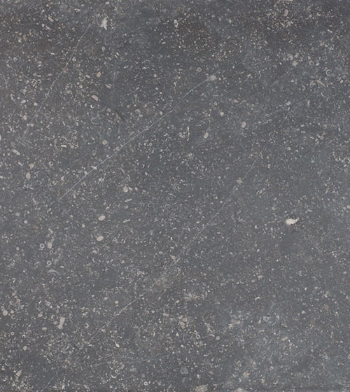 Belgian Bleu Tumbled and Light Pillow Edge, Honed Limestone Floor Tiles