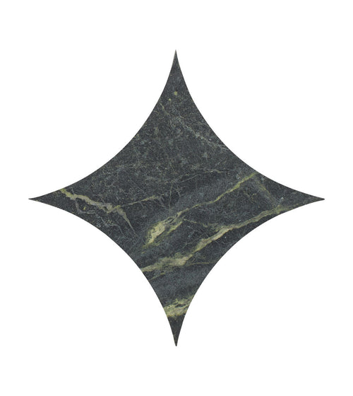 Blends Verde Star Marble Tile Bathroom Tiles