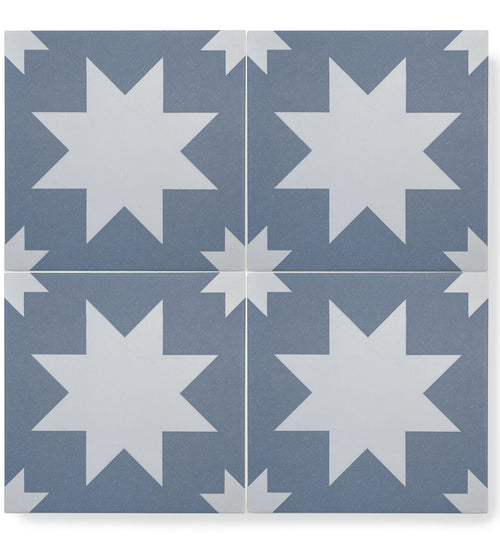 Bert & May Blue Pradena Porcelain Tile Bert & May Wall Tiles Bert & May Blue Pradena Porcelain Tile Bert & May Wall Tiles