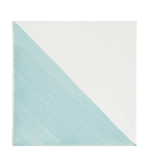 Capri Lagoon Hand Painted Tile Bathroom Tiles