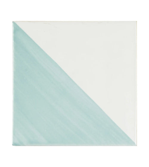 Capri Lagoon Hand Painted Tile Bathroom Tiles