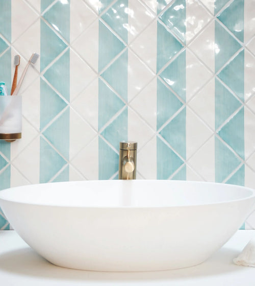 Capri Oasis Hand Painted Tile Bathroom Tiles