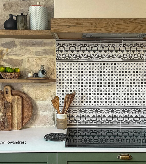 Casino Dealer Border Wall Tiles
