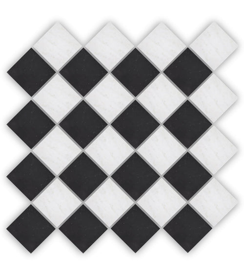 Chequers Court 4.8sq White & Black bevelled edge Marble Floor Tiles Chequers Court 4.8sq White & Black bevelled edge Marble Floor Tiles Chequers Court 4.8sq White & Black bevelled edge Marble Floor Tiles