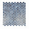 Copenhagen Penny Round Blue Mosaic