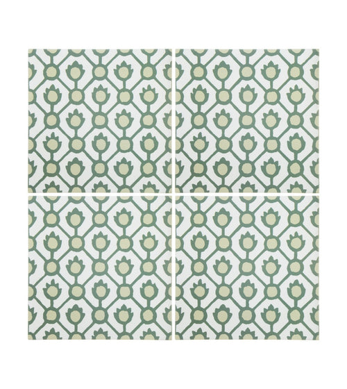Designers Guild Jaal Moss Bathroom Tiles