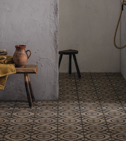 Naples Elenora Brown Bathroom Tiles