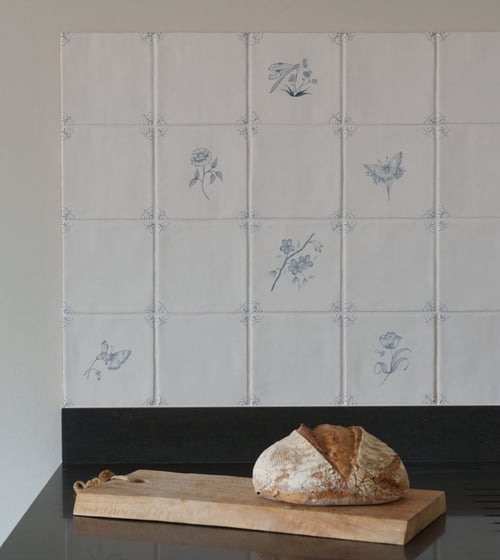 English Delft Butterfly 2 Charcoal Matt Tile English Craft Bathroom Tiles English Delft Butterfly 2 Charcoal Matt Tile English Craft Bathroom Tiles English Delft Butterfly 2 Charcoal Matt Tile English Craft Bathroom Tiles