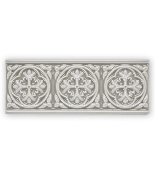 Giralda Niebla Grey Glazed Border Bathroom Wall & Floor Tiles