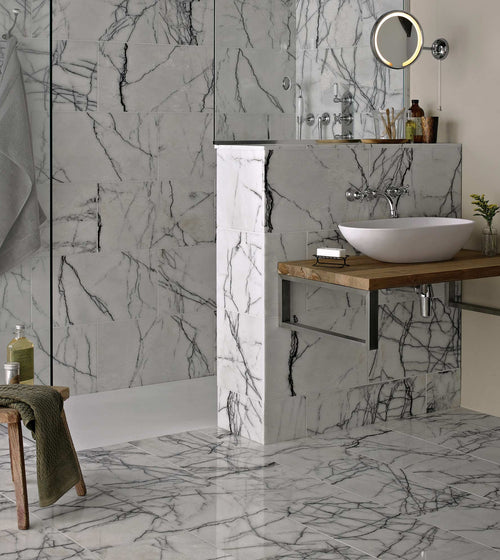 Georgica Pond Polished Marble Tile Marble Floor Tiles