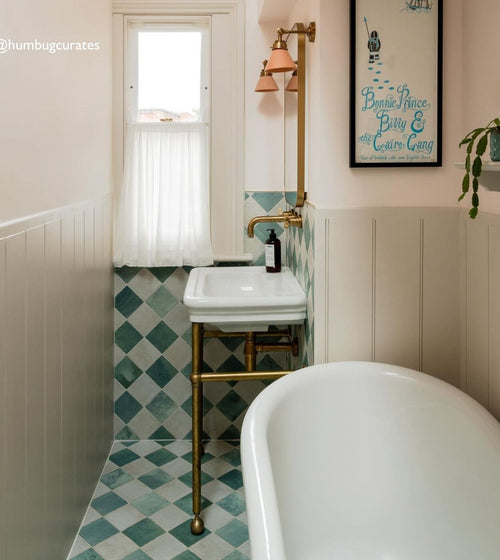 Kelmscott White Tile Bathroom Tiles