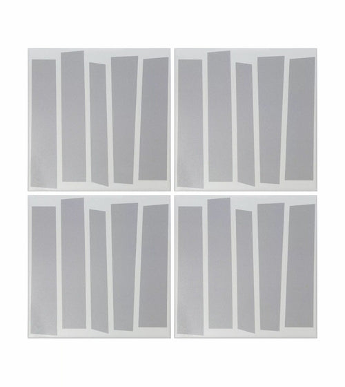 Kelly Hoppen Strip Grey and White Bathroom Tiles