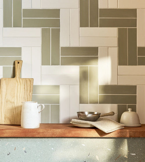 Levante Sage Bathroom Wall & Floor Tiles
