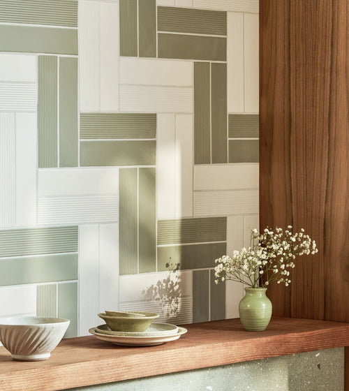 Levante Ridge Sage Bathroom Wall & Floor Tiles