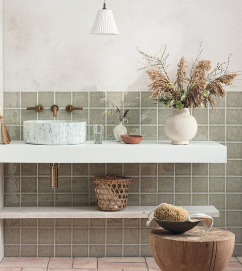 Provence Miramar Square Glazed Tile English Craft Bathroom Tiles