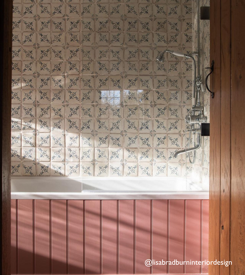 Paris Isabelle Patterned Terracotta Tile Wall Tiles/Decorative Wall Tiles
