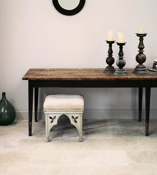 Orient 40x40 Tumbled Edge, Tumbled and Unfilled Stone Kitchen Tiles
