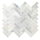 East Hampton Harbour View Herringbone Marble Mosaic