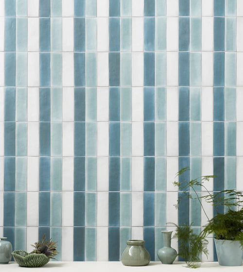 South Cliff Mist Brick Tile Outdoor Wall Tiles