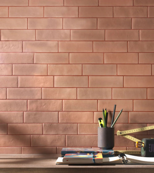 South Cliff Terra Brick Tile Herringbone Tiles