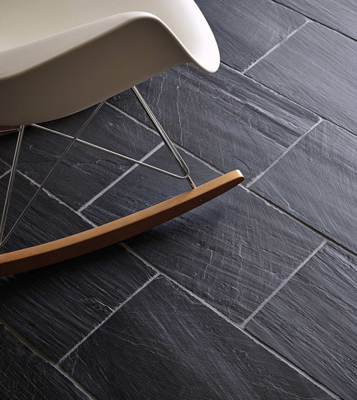 Spanish Black 25 x 40 Chipped Edge, Riven Stone Floor Tiles Spanish Black 25 x 40 Chipped Edge, Riven Stone Floor Tiles