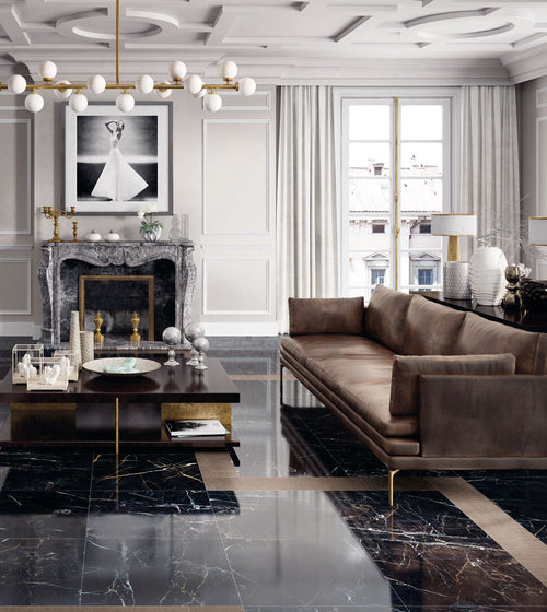 Volterra Laurent Gloss - 60 x 120 Marble Effect Floor Tiles Volterra Laurent Gloss - 60 x 120 Marble Effect Floor Tiles