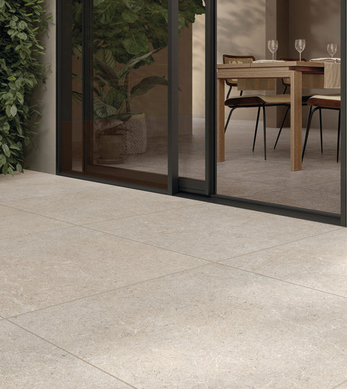 Axis Ivory Tile - 60 x 60 Floor Tiles/Large Floor Tiles