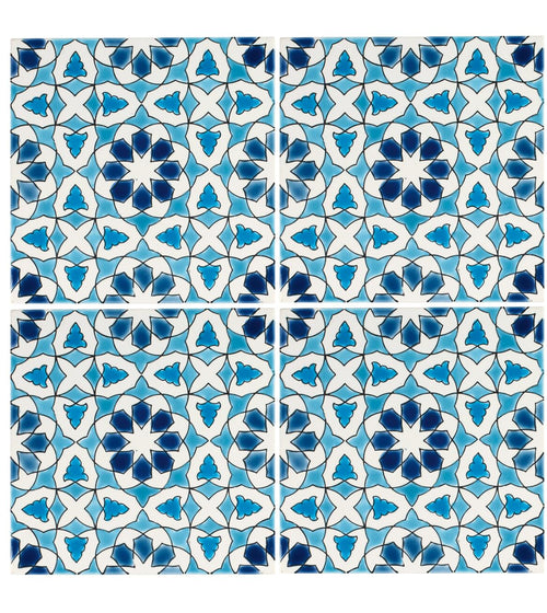 Andalucia Bodegas Patterned Tile Blue Wall Tiles Andalucia Bodegas Patterned Tile Blue Wall Tiles
