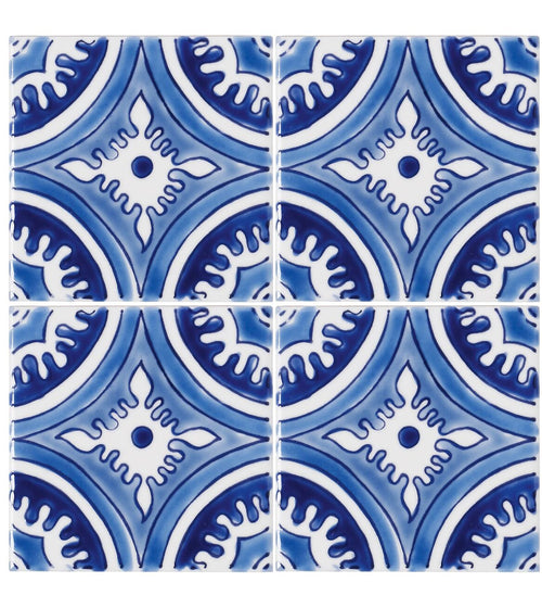 Andalucia Hacienda Patterned Tile Andalucia range collection Andalucia Hacienda Patterned Tile Andalucia range collection