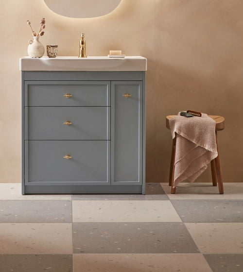 Confetti Cream Terazzo Floor Tiles
