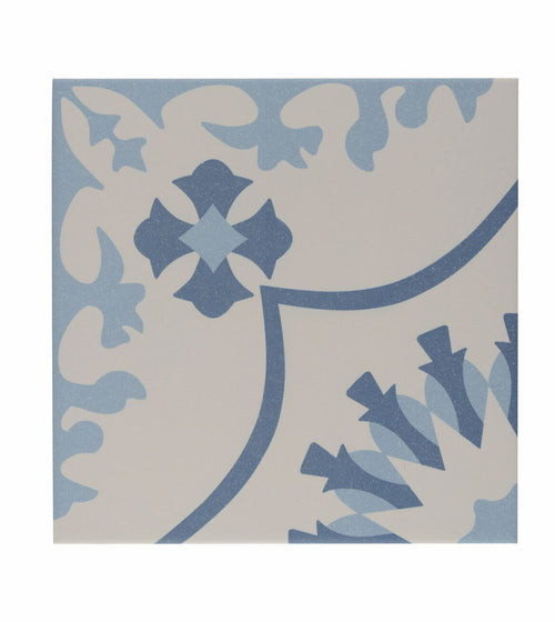 Bert & May Bolonia Navy Porcelain Tile Shower Wall Tiles