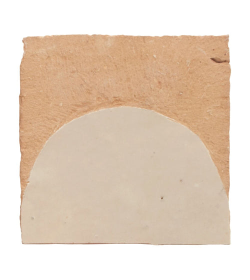 Medina Cloudy White Belen Handmade Moroccan Zellige Tile Rustic Bathroom Tiles