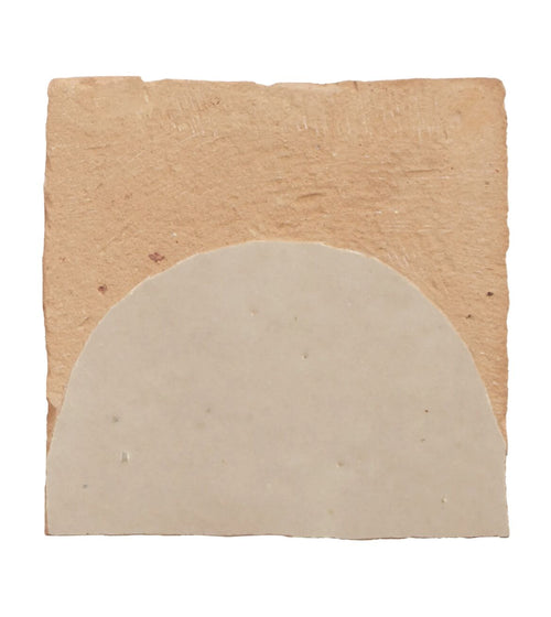 Medina Cloudy White Belen Handmade Moroccan Zellige Tile Rustic Bathroom Tiles