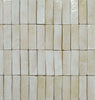 Default Title Bathroom Tiles Medina Cloudy White Rectangle Handmade Moroccan Zellige Tile thumbnail