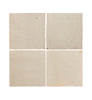 Default Title Bathroom Tiles Medina Cloudy White Square Handmade Moroccan Zellige Tile thumbnail