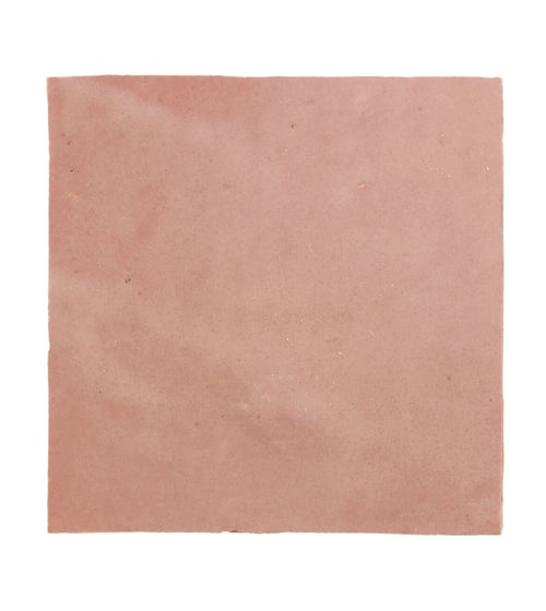 Medina Leather Pale Square Handmade Moroccan Zellige Tile Rustic Bathroom Tiles
