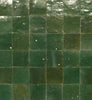 Default Title Bathroom Tiles Medina Moss Green Square Handmade Moroccan Zellige Tile thumbnail